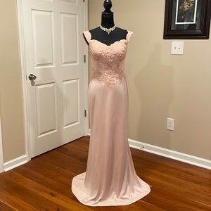 May Queen - Lace Off-Shoulder Sheath Dress